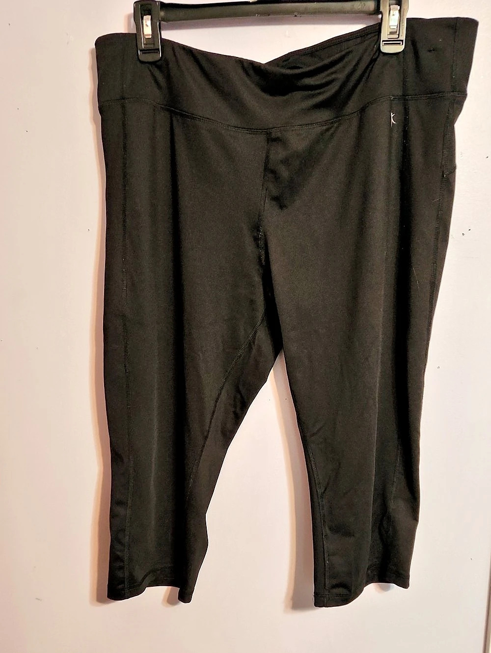 RBX Women's Black Athletic Capris Leggings Size XL (16-18)